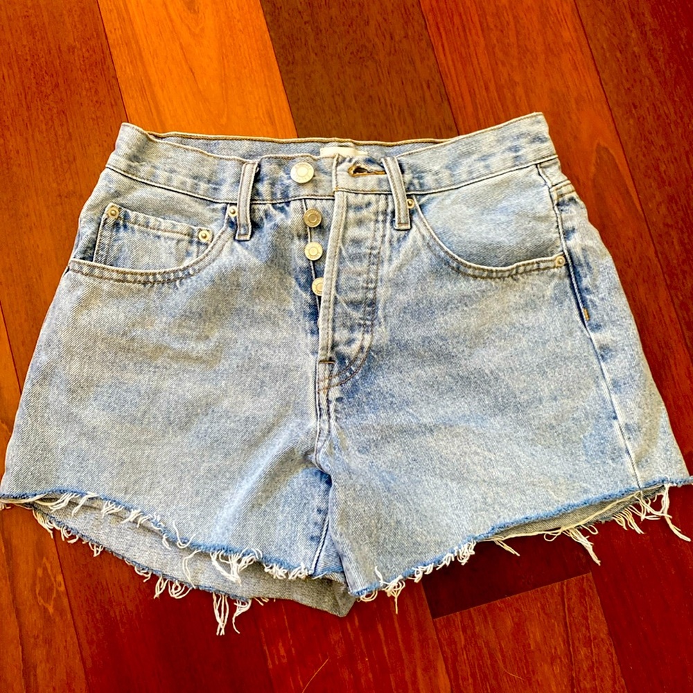 TRENDY PACSUN DENIM SHORTS - Z SUPPLY - SIZE 24